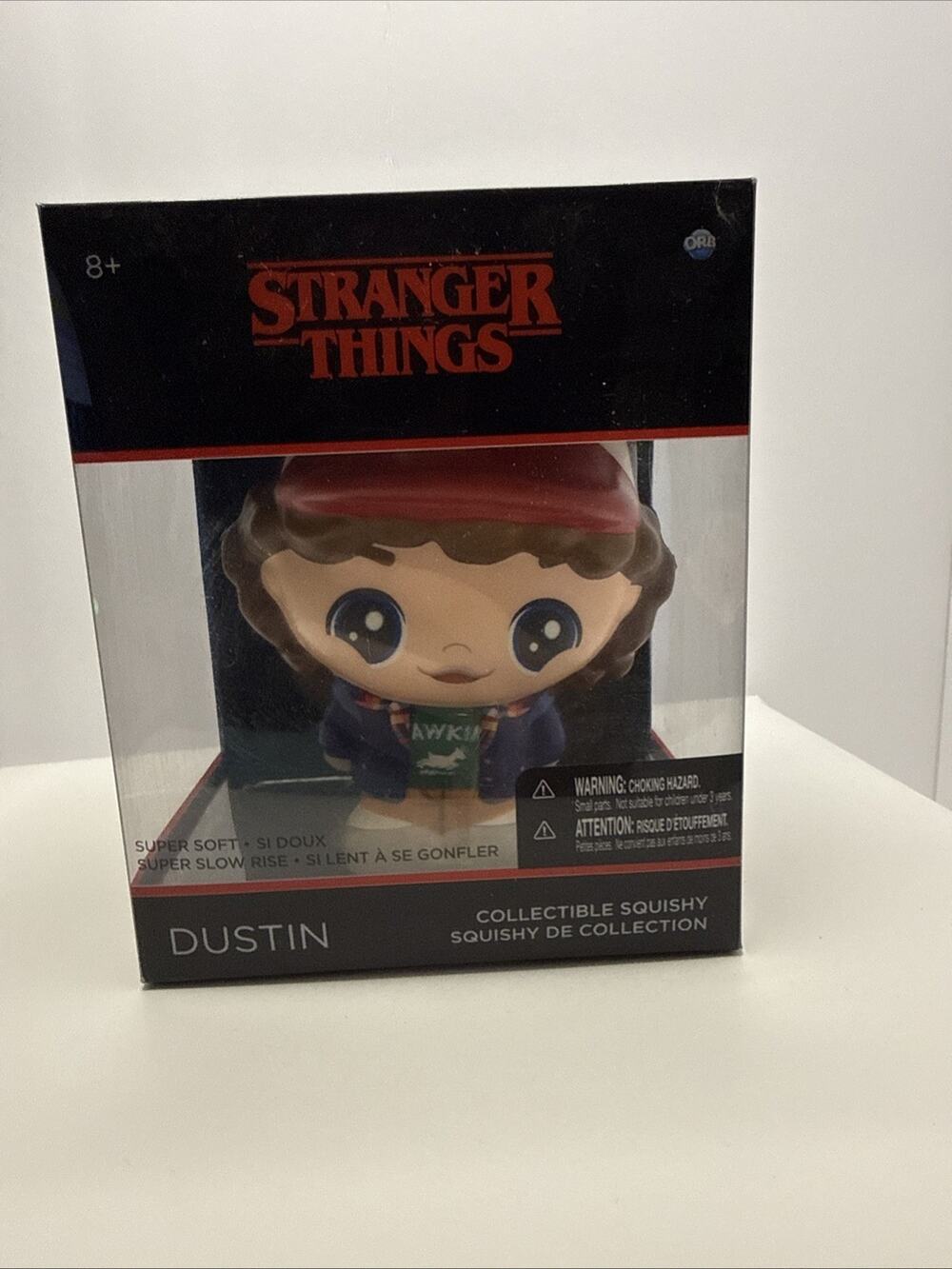 Stranger Things Dustin Collectible Squishy Netflix ORB Toys